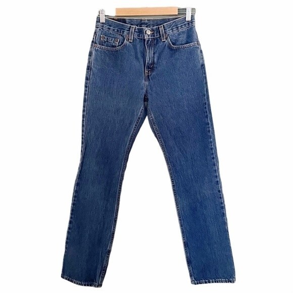 Vintage 90s Levi’s Jeans 505 Slim Fit Straight Leg Medium Wash Denim Size 29 - Picture 1 of 9